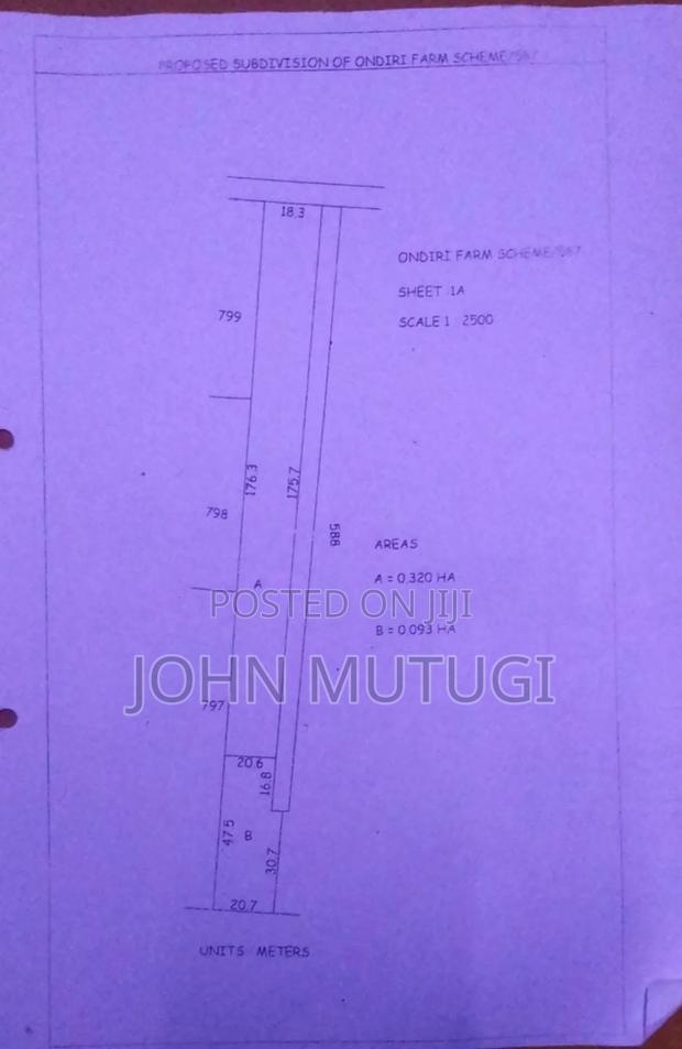 1/4 Acre Plot for Sale in Ondiri at 6.5m - thumbnail 6