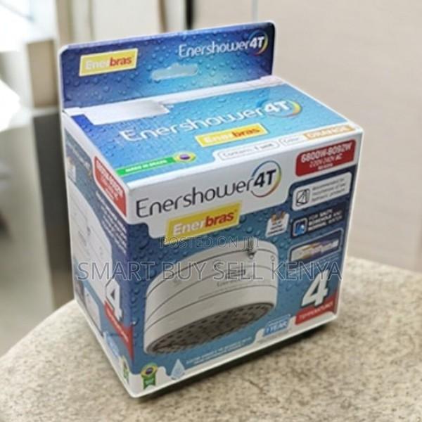 Enershower 4t Compact Design Shower for Salty, Fresh Borehole Water