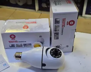Smart CCTV Wifi Bulb Security Camera With PTZ