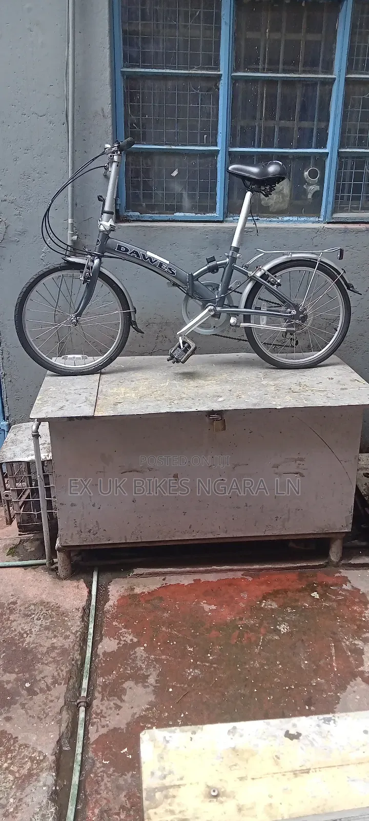 Ex Uk Size 20 Dawes Foldable Bicycle 6 Gears