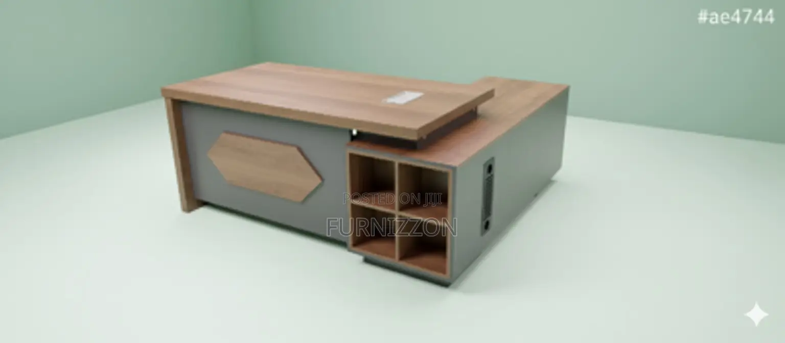 1.8m Corner Office Table With Solid MDF Counter Top