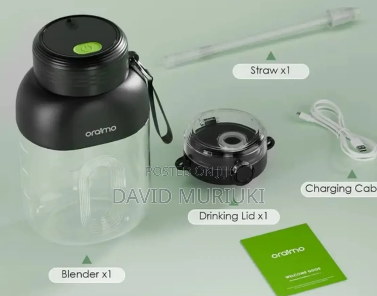 Oraimo Smart Blender Cup Omb-201a 1l Juice Blender