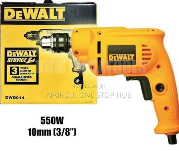 A Dewalt Dwd014s 550w Drill. - main view