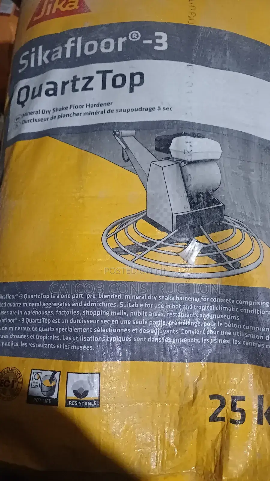 Mineral Dry Shake Concrete Floor Hardener