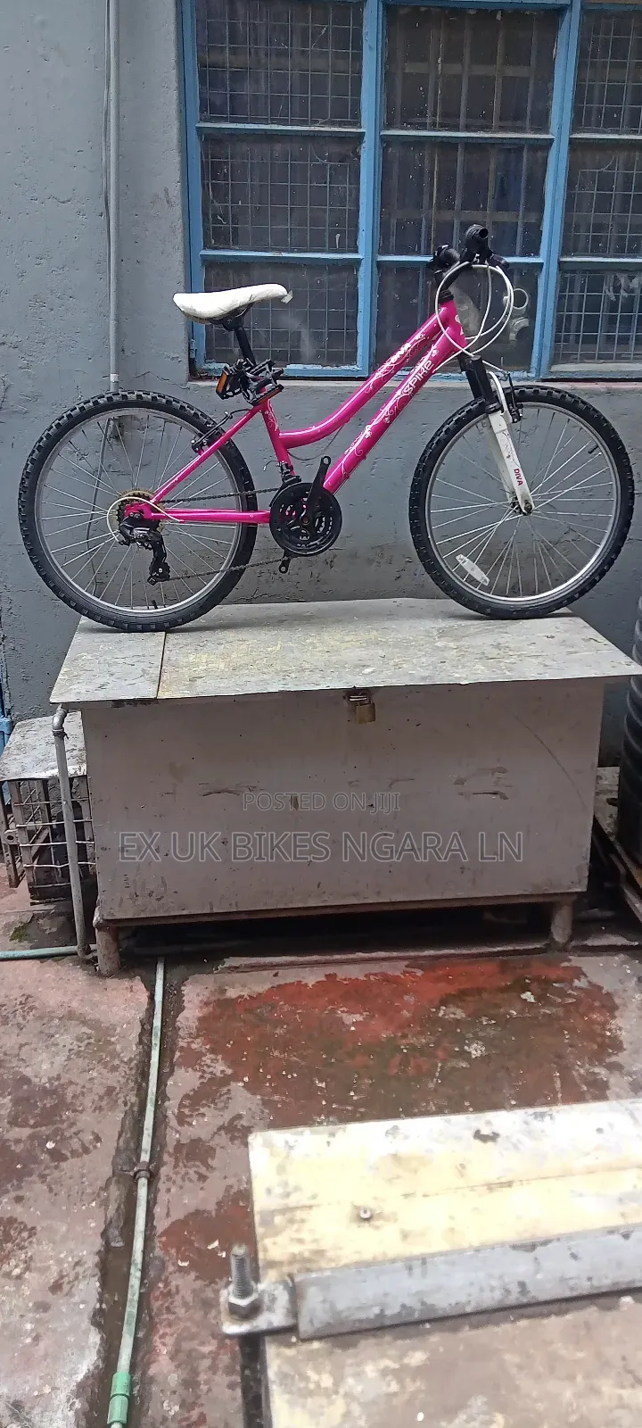 Ex Uk Size 24 Spikes Diva Bicycle for 7-10 Yr Old 18 Speed