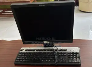 Monitor and Keyboard