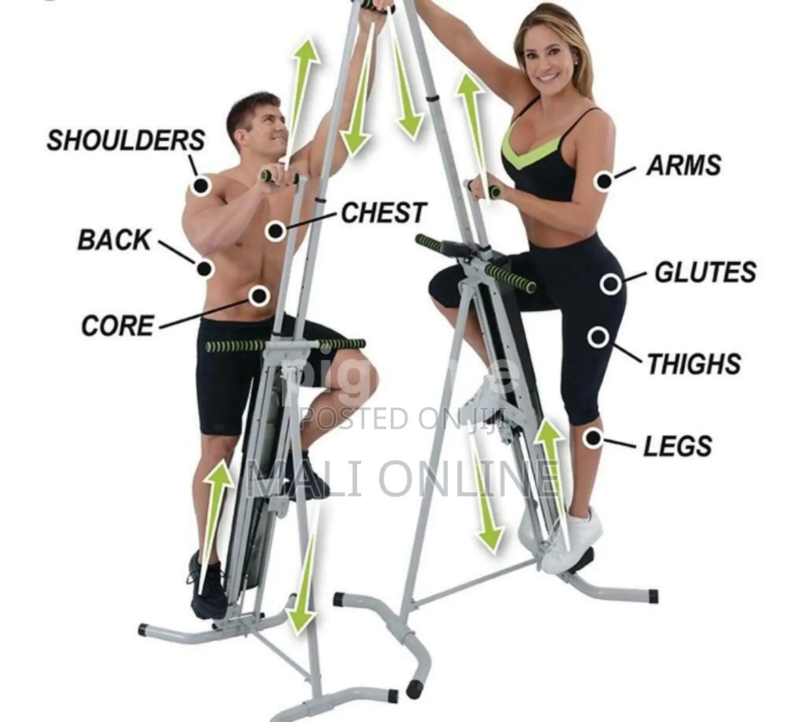 Maxiclimber Full Body Workout Machine Exercise Stepper
