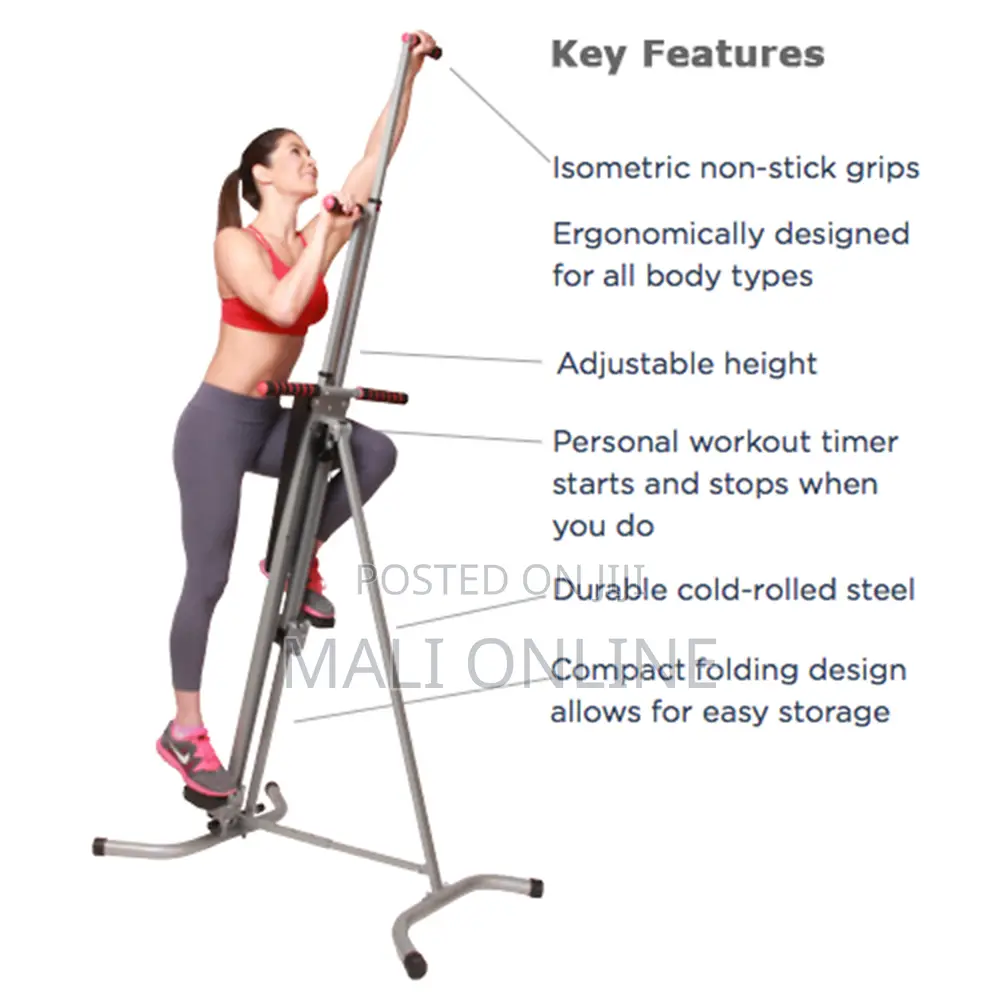 Maxiclimber Full Body Workout Machine Exercise Stepper