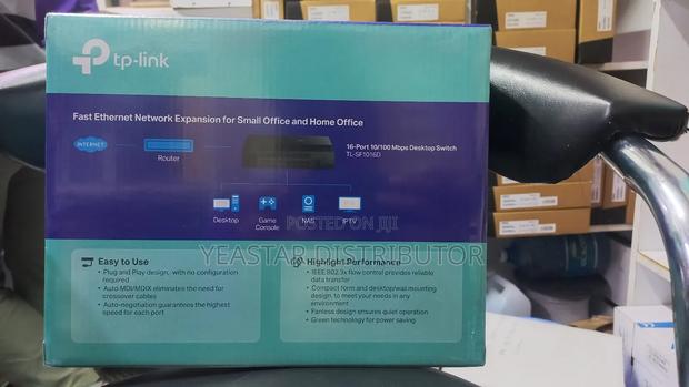 Tp_link Tl_sf1016d Desktop Switch - thumbnail 2