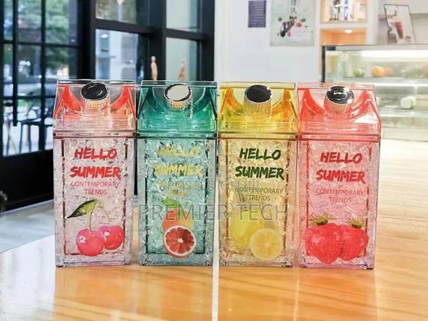 *Hello Summer Aclyric Smoothie/Party Cups With Straw - thumbnail 3