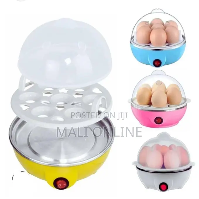 Electric Egg Boiler Poacher 7 to 14 Egg Capacity Steamer Auto Shut-Off