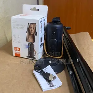 360°Rotating Intelligent Auto-Face Tracking Gimbal With Remote Control
