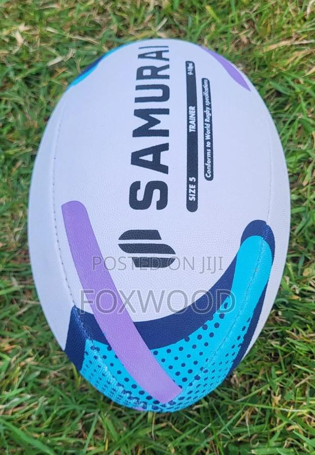 Samurai Trainer Rugby Ball, Size 5. - thumbnail 7