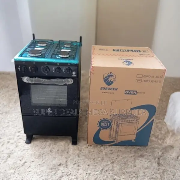 High Quality Body Construction 0x55x84cm 4 Burner Gas Cooker Oven