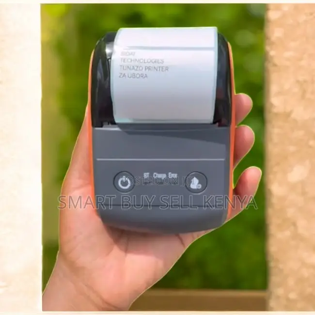 58mm Mini Bluetooth Label Barcode Receipt Printer Fast Printing Speed