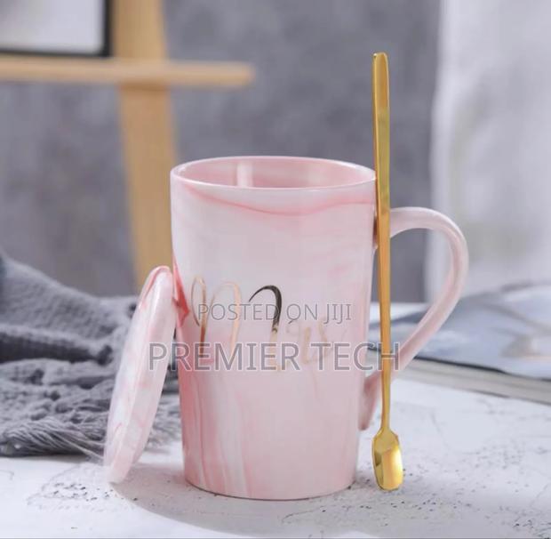 Elegant Style Mr Mrs Ceramic Gift Cup - main view