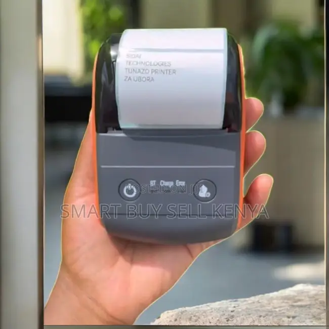 58mm Portable Receipt Label Barcode Printer 90mm/S Auto Sleep Mode