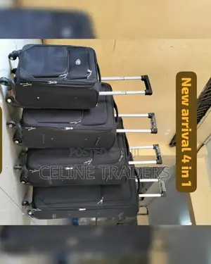 4 in 1 Fabric Laxurious Suitcase Briefcase Travel Bag