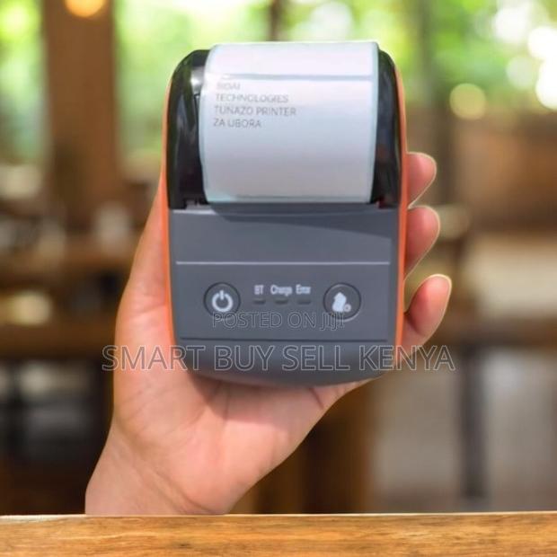 58mm Travel Pocket Receipt Label Barcode Printer Fast Print 203dpi