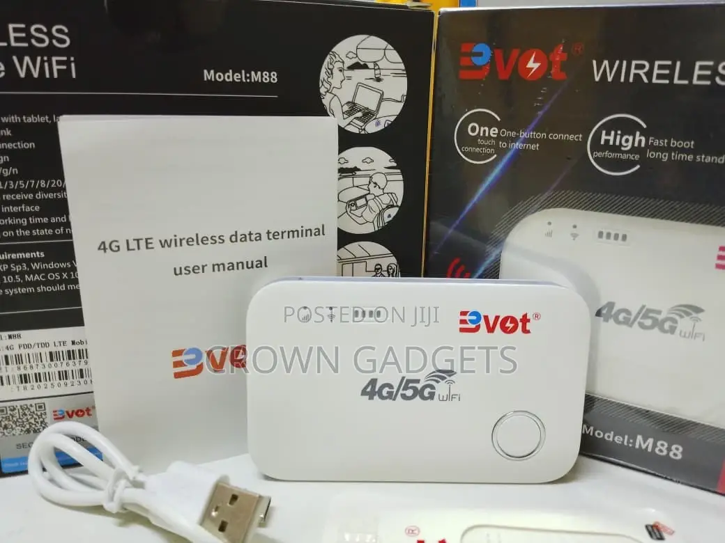 Bvot M88 4g/5g Portable Mobile Wifi Router With Battery