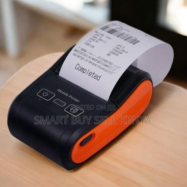 58mm Handheld Receipt Label Barcode Printer Android Dot Matrix Mode