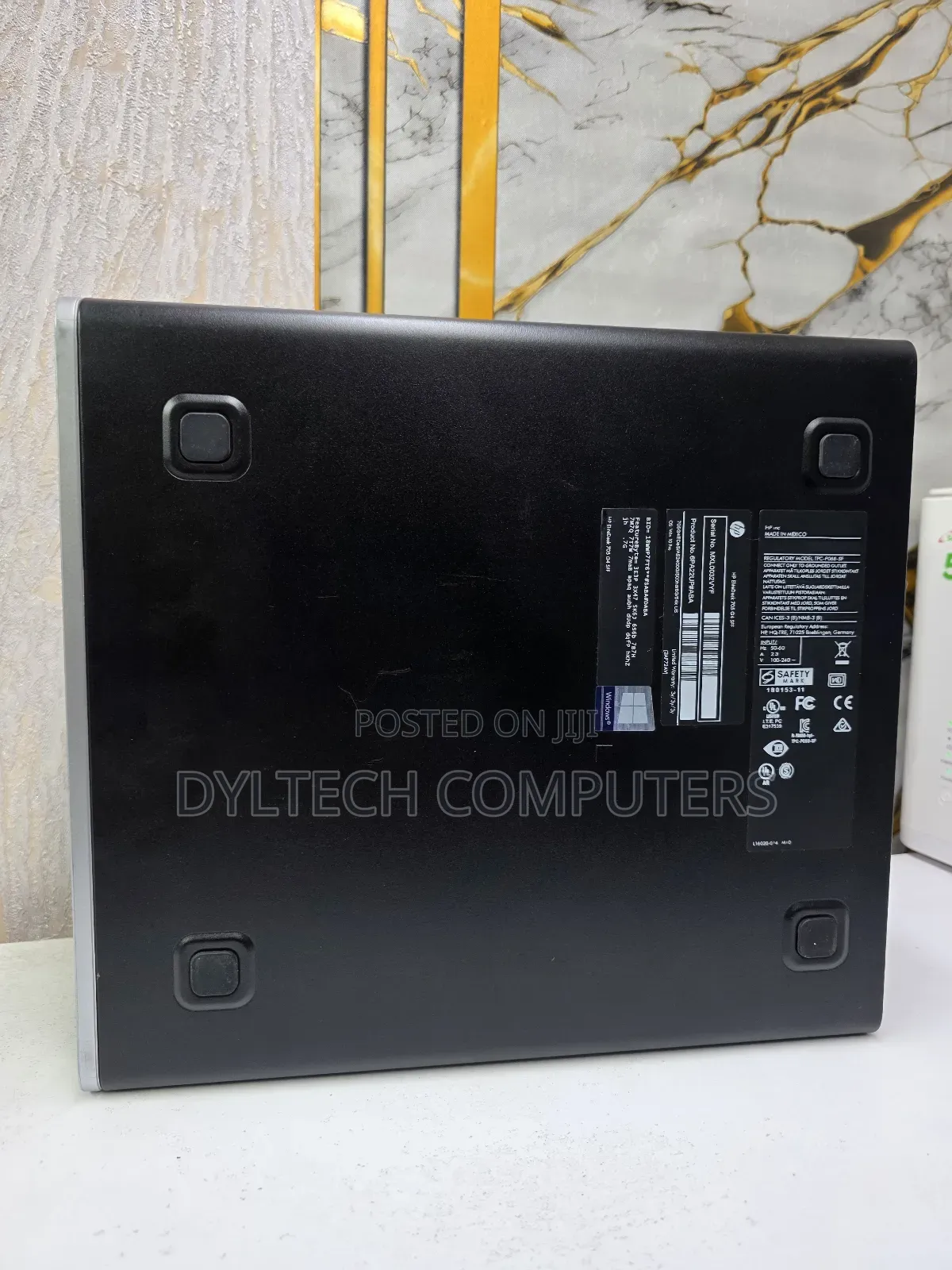 Desktop Computer HP EliteDesk 705 8GB AMD Ryzen 5 SSD 256GB