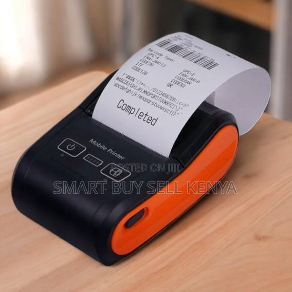 58mm Mini Bluetooth Receipt Label Barcode Printer Fast Print Speed