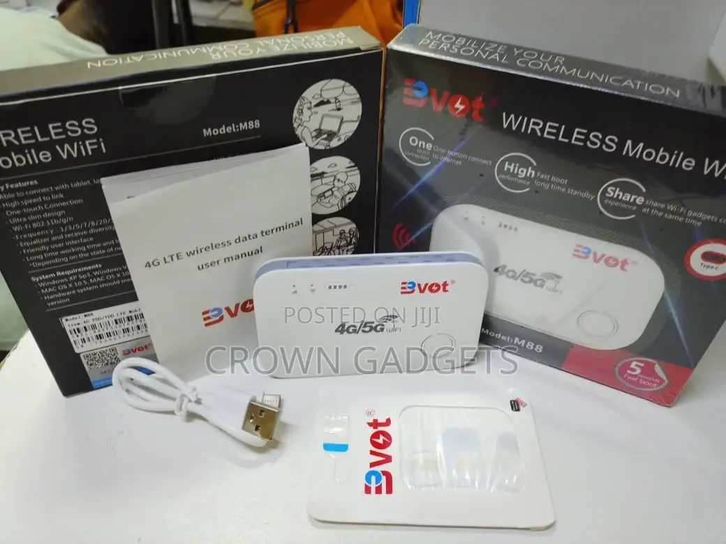 Bvot M88 Portable Wireless Router One-Button Connection