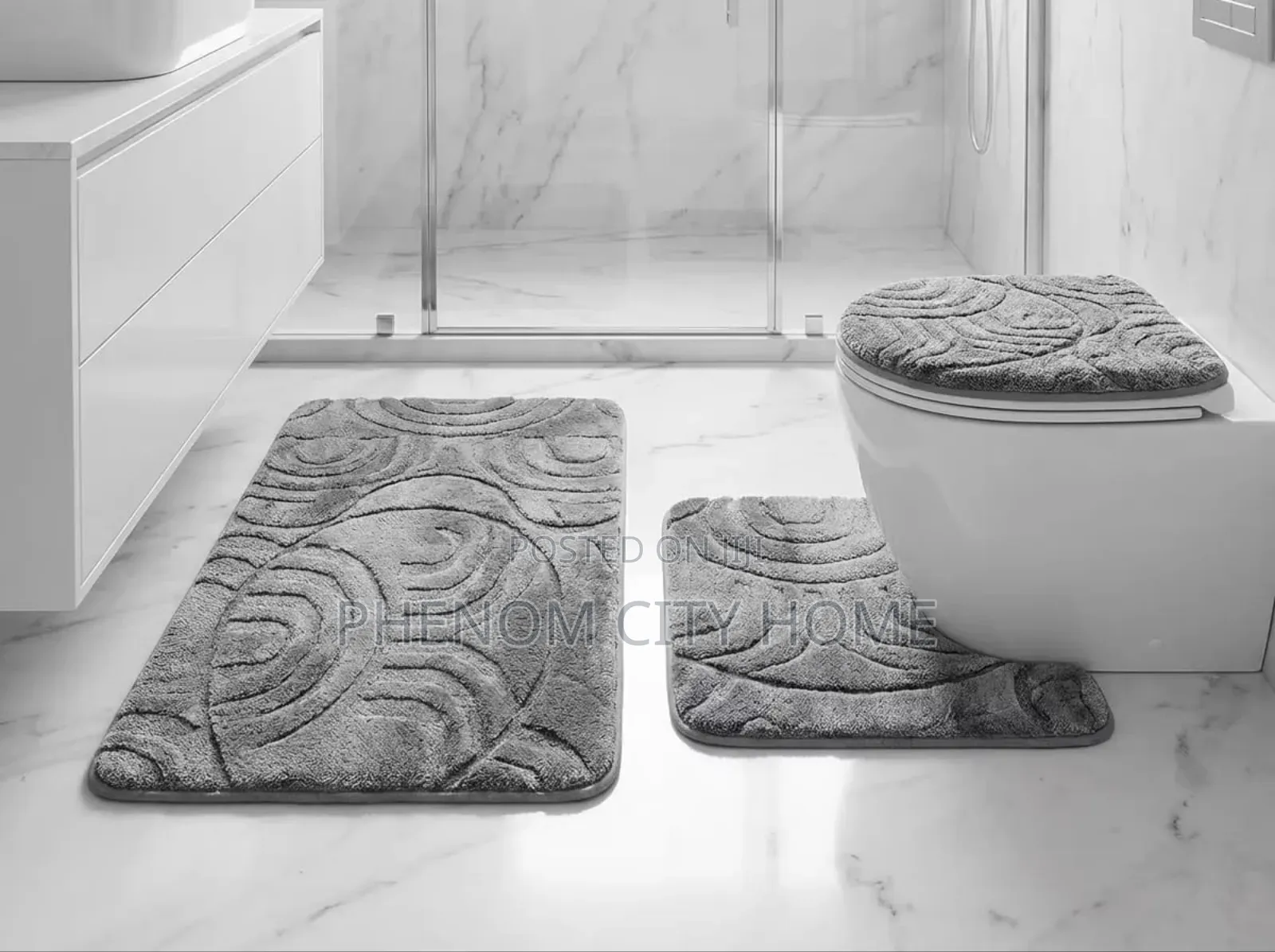 New Design 3 in 1 Toilet Mats
