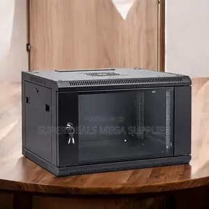 6u Wall Mount Cabinet, Transparent Window and Easy Cable Entry