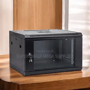 6u Wall Mount Cabinet, Pre Assembled and Easy Access Panels