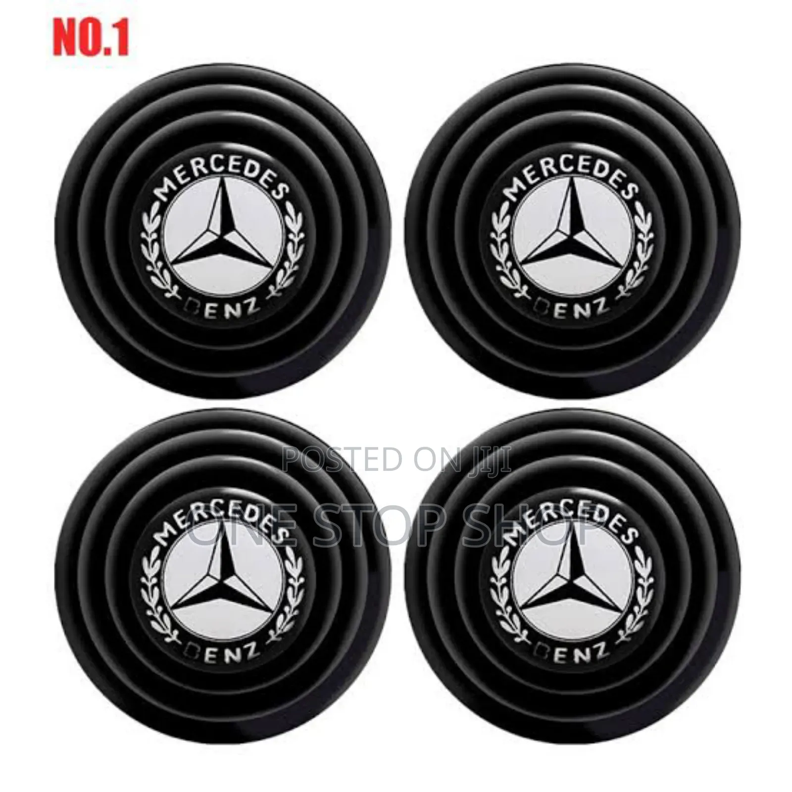 4pc Mercedes Door Stick on Shock Absorbers