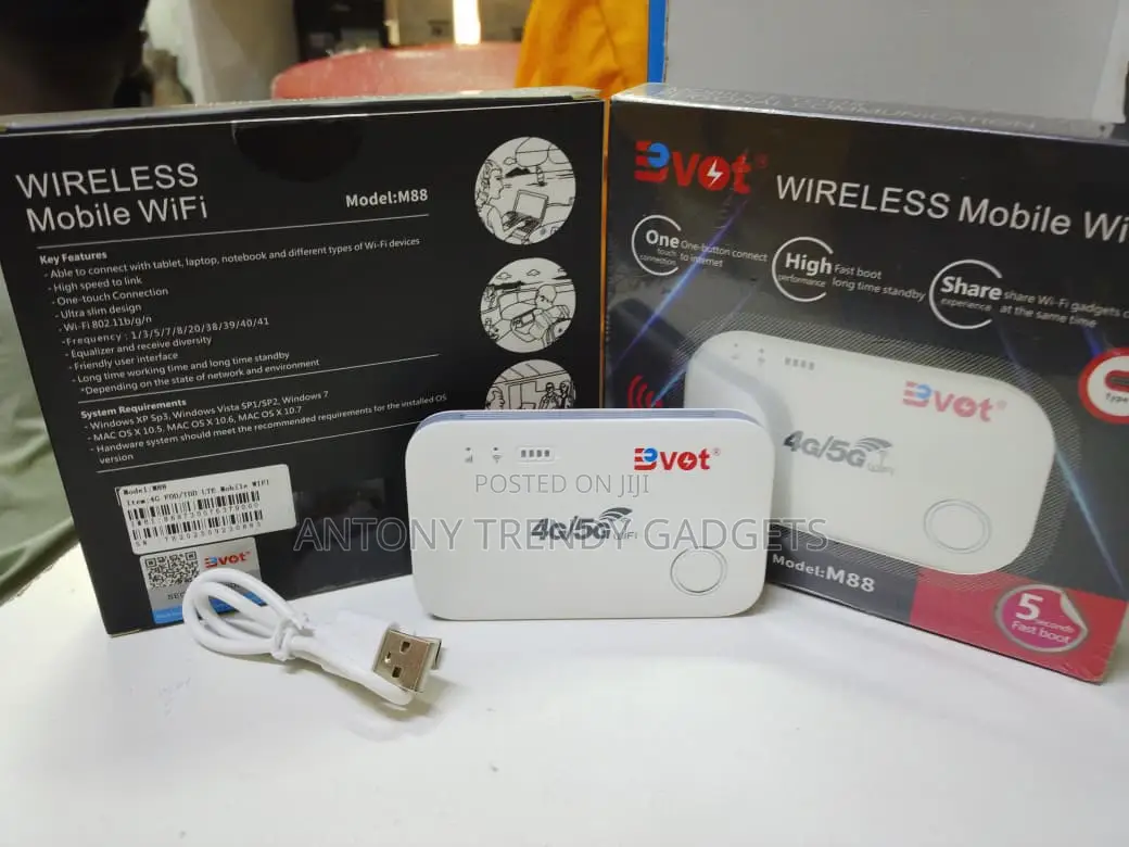 Bvot M88 Mobile Wifi Hotspot Connect Up To 10 Devices