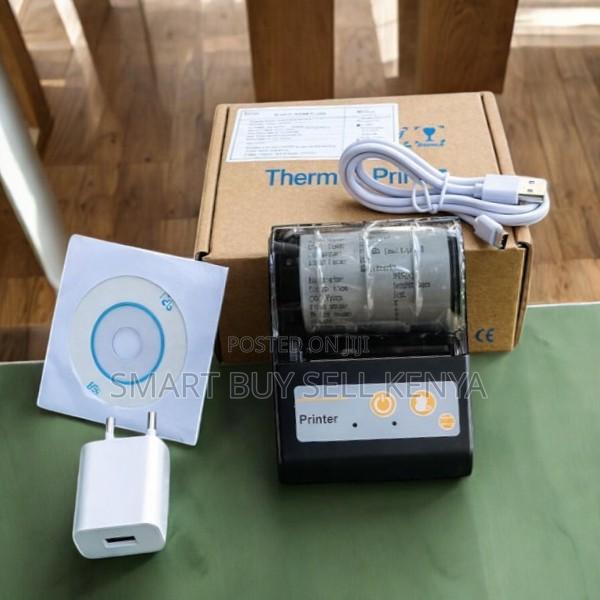 Mini Design 58mm Bluetooth Thermal Printer With Rechargeable Battery