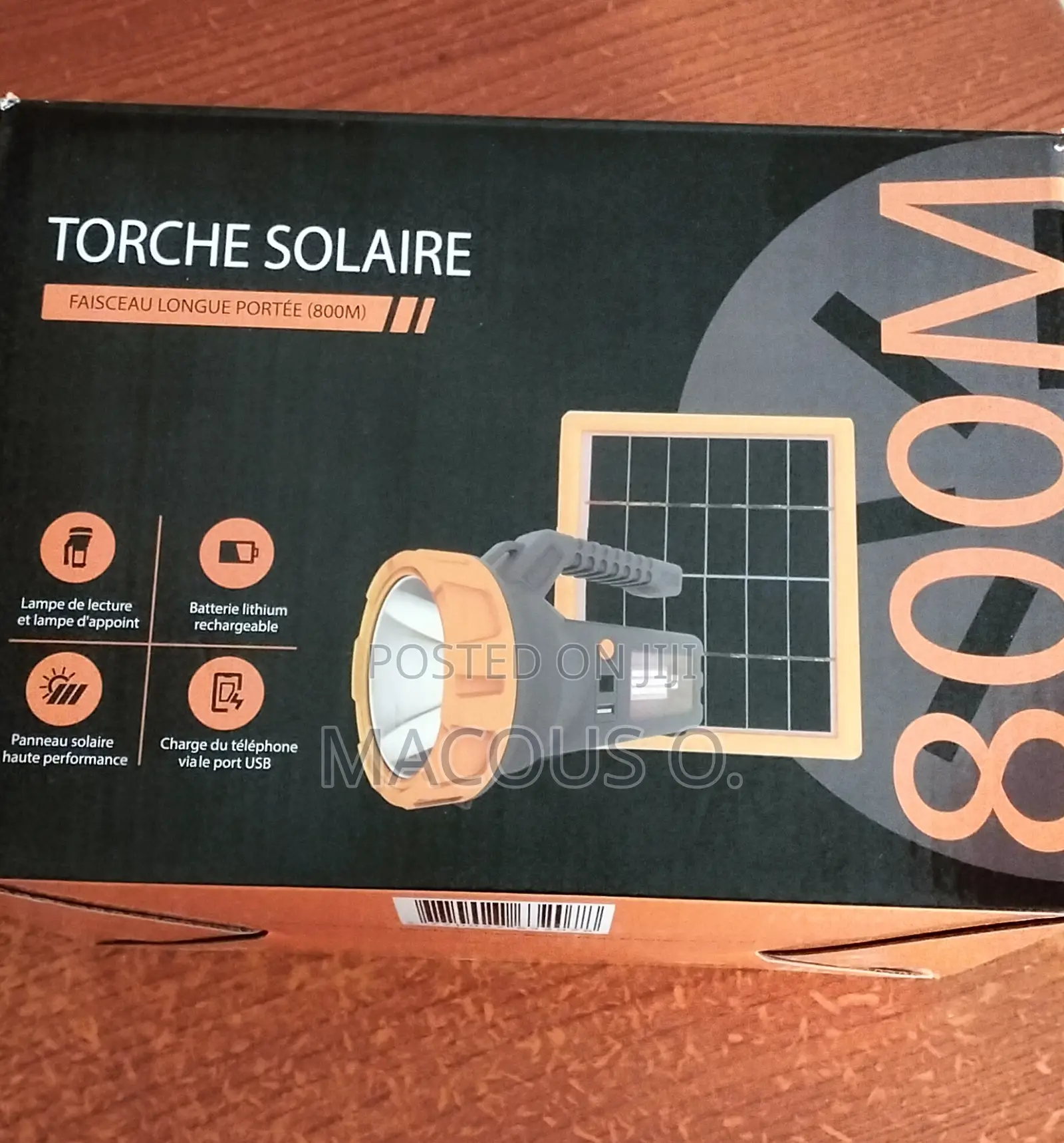 Long Range Solar Torch (800 Metres)
