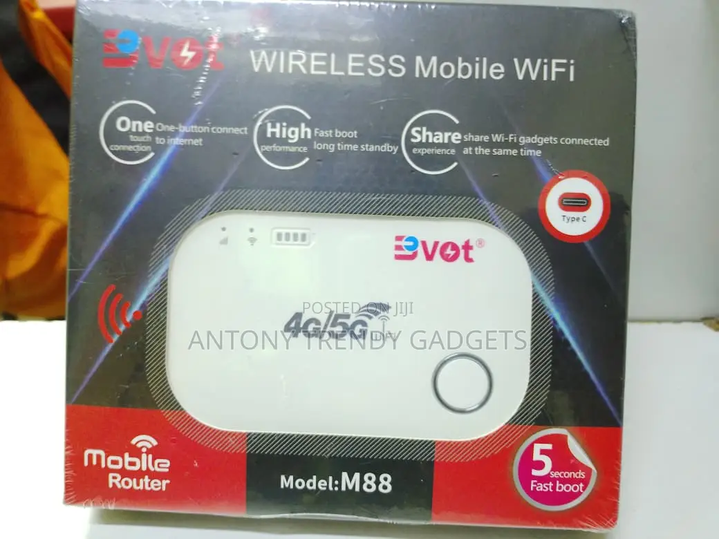 Compact Bvot M88 Portable Wifi Router For Travel & Home