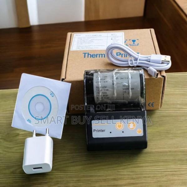 Portable 58mm Bluetooth Thermal Receipt Printer With Clear Printing