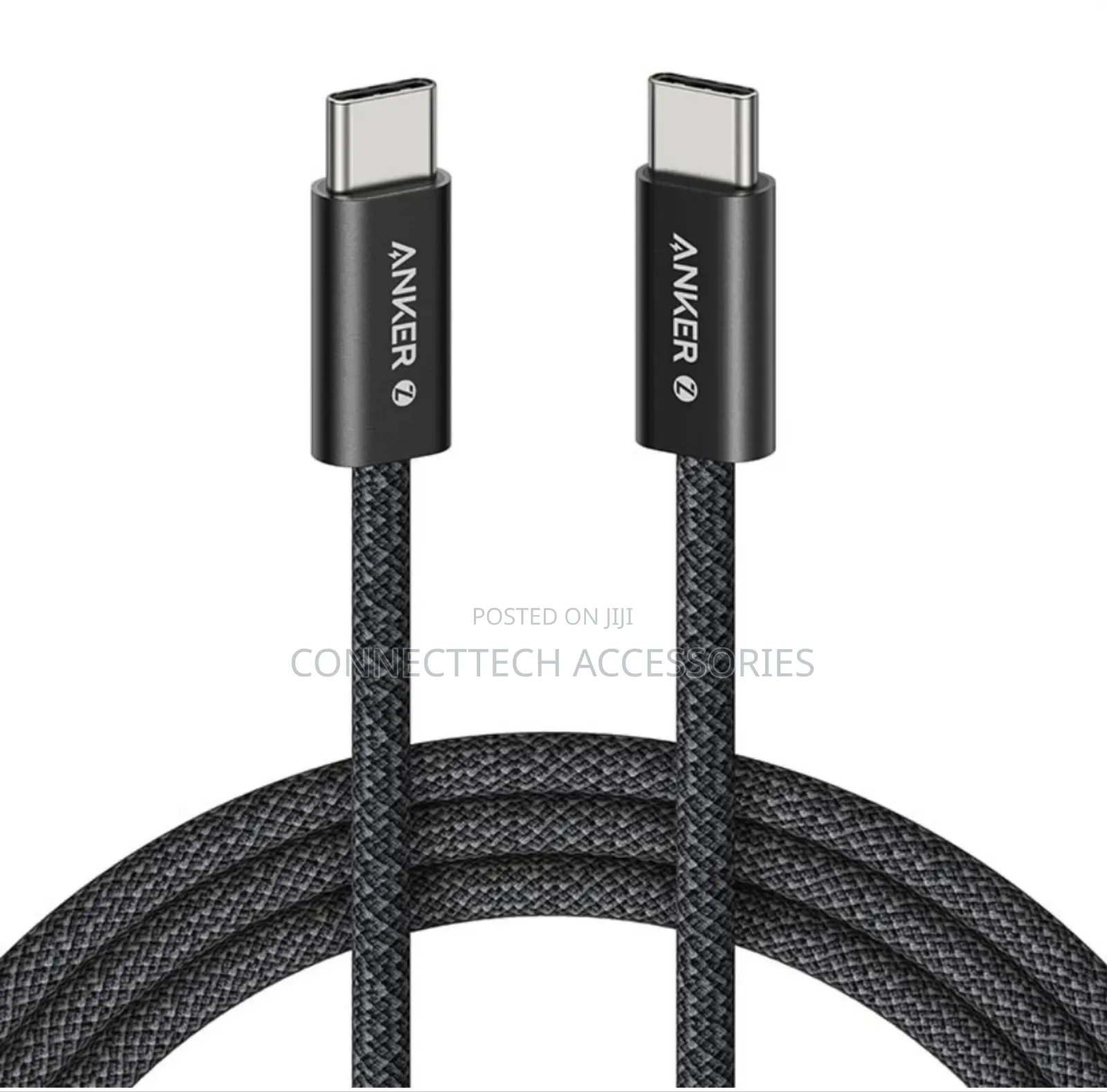 Anker Zolo Usb-c To Usb-c Cable (6 Ft, 240w, Braided).