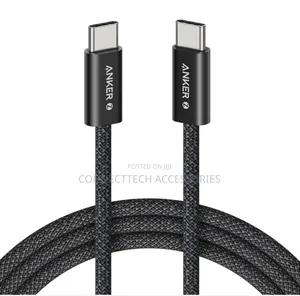 Anker Zolo Usb-c To Usb-c Cable (6 Ft, 240w, Braided).
