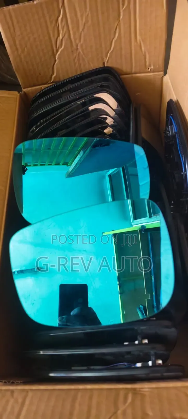 Mazda Cx5 Blue Mirror Glass