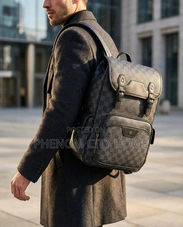 Checkerboard Backpack Available