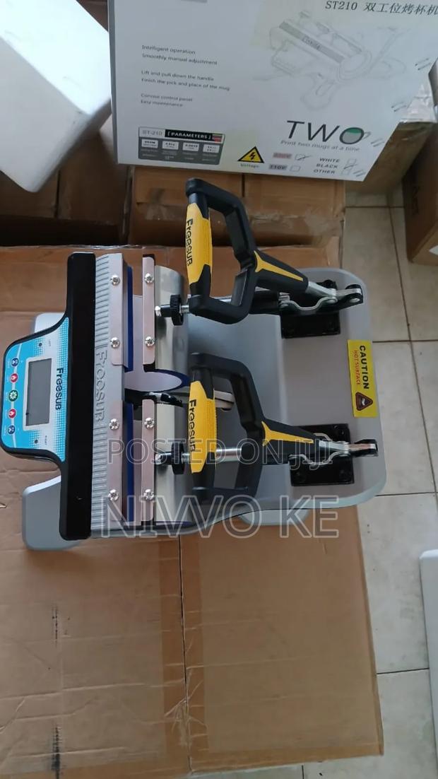 High Quality Two Station Mug Heat Press - thumbnail 3