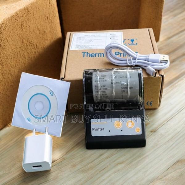 Portable Pocket 58mm Bluetooth Thermal Printer With Large Battery