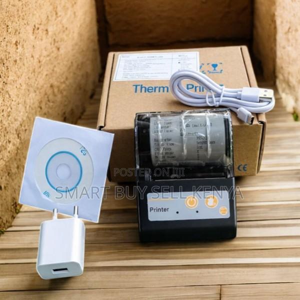 Portable 58mm Bluetooth Thermal Receipt Printer for Retail Pos Use