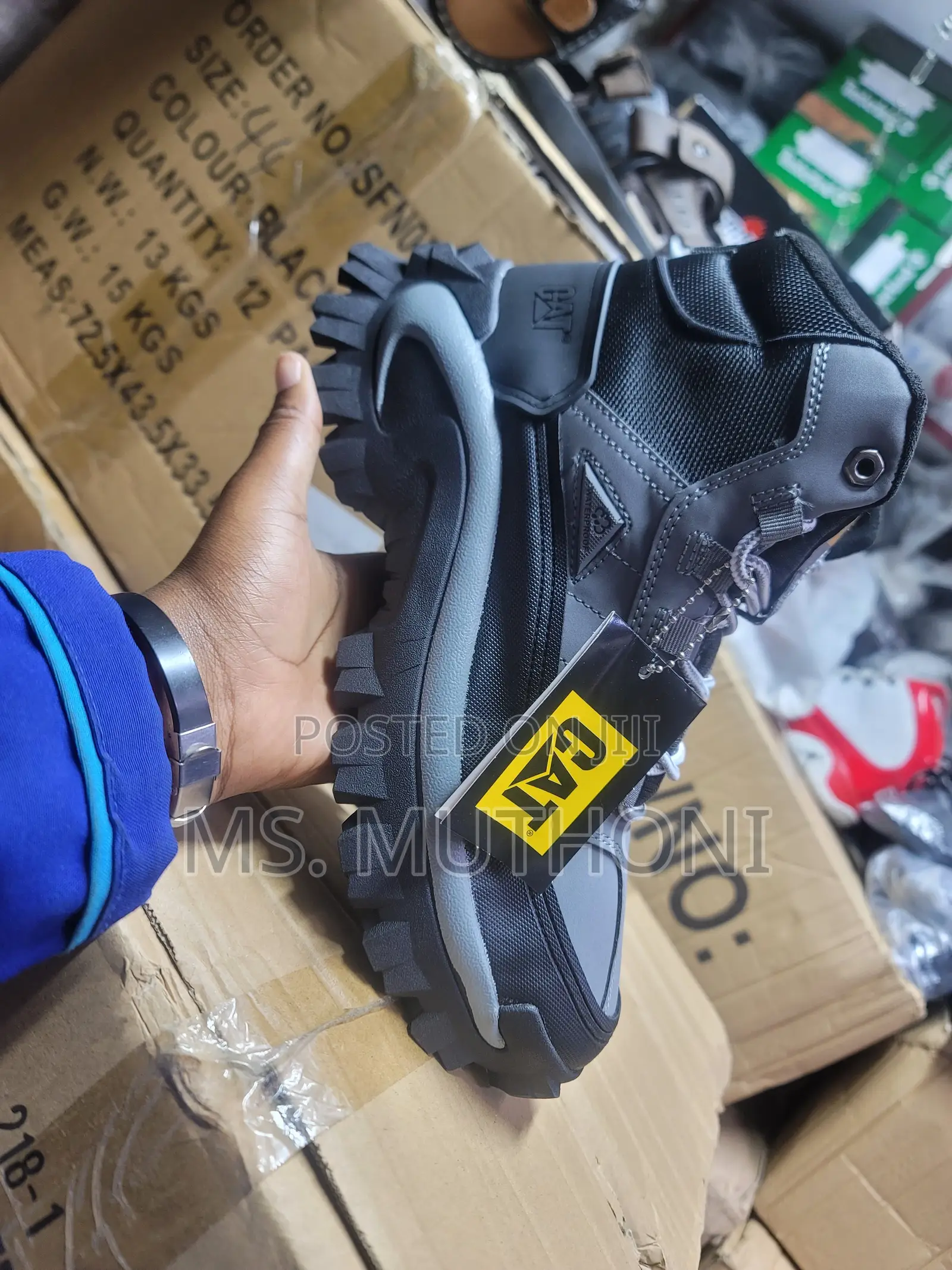 Caterpillar (Cat) Intruder Mid Waterproof Size 40-45