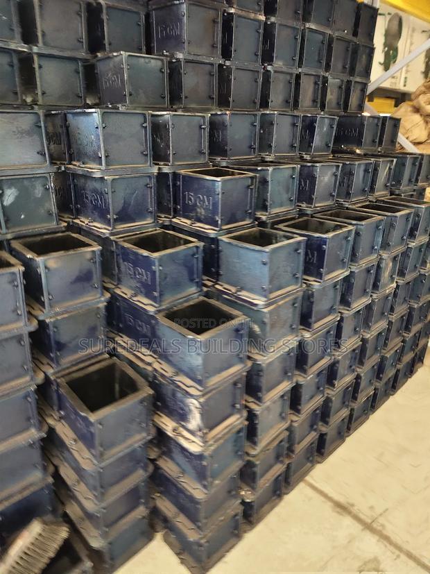 Cast Iron Cube Moulds "150×150×150mm". - main view