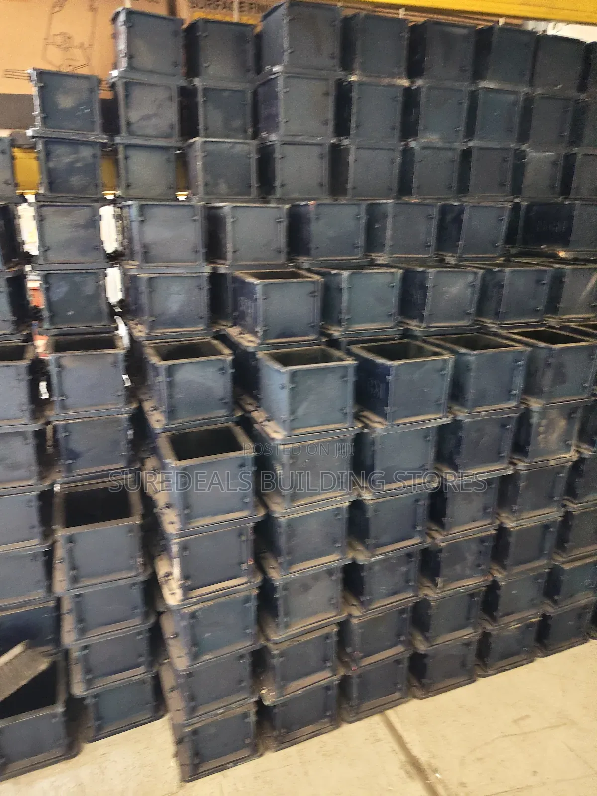 Cast Iron Cube Moulds "150×150×150mm".