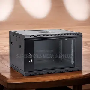 6u Wall Mount Cabinet, Robust Steel Body and Fast Installation