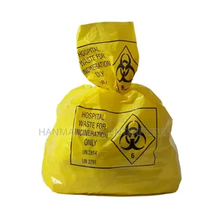 Hospital Bio Hazard Waste Garbage Bags