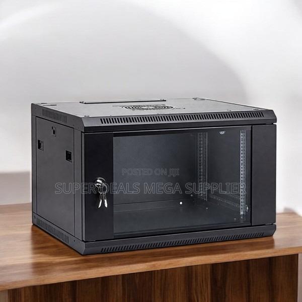 6u Wall Mount Cabinet, Easy Access and Strong Steel Construction
